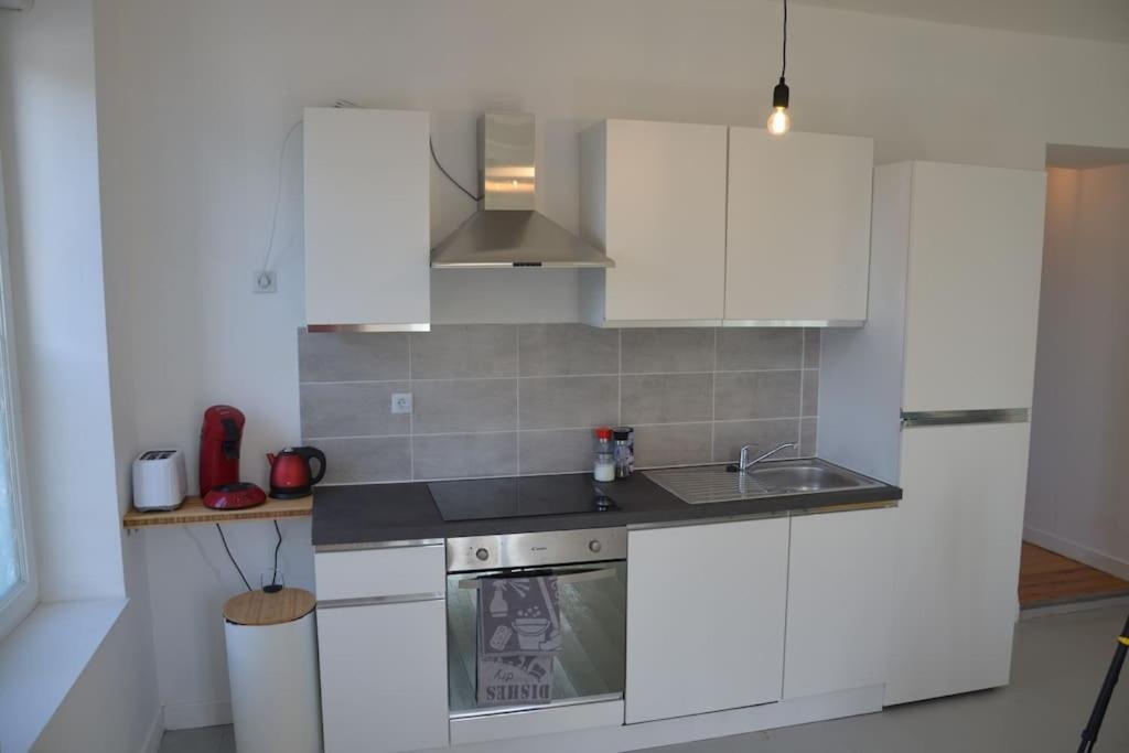 Gite De La Gare - Avec Parking Apartment Hesdigneul-les-Boulogne Luaran gambar